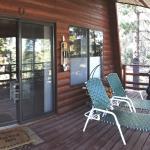 Northern view of front deck.